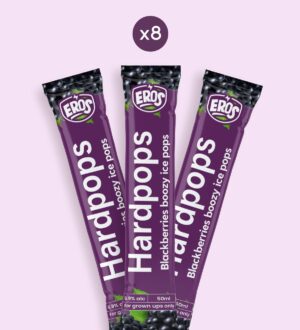 Blackberries Boozy Ice Pops